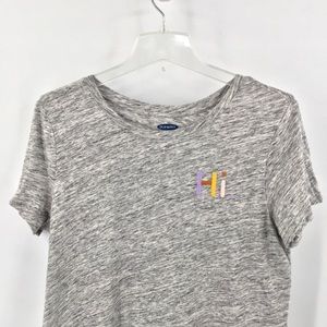 Old Navy Everywear Embroidered “Hi” Tee